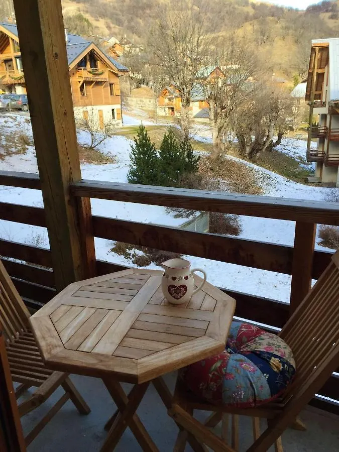 Apartment Studio Charmant A Valloire 21M² Vue Sur Montagne
